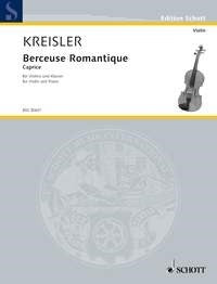 Kreisler: Berceuse Romantique op. 9 Nr. 5 (Viool, Piano)