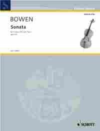 York Bowen: Sonata op. 64 (Cello en piano)