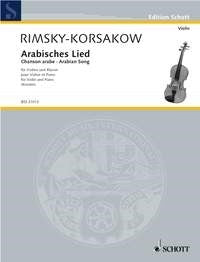 Rimskij-Korsakow: Arabisches Lied Nr. 5 (Viool, Piano)