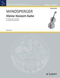 Lothar Windsperger: Kleine Konzert-Suite (Cello en piano)