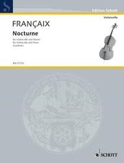 Jean Françaix: Nocturne (Cello en piano)