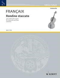Jean Françaix: Rondino staccato (Cello en piano)