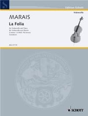 Marin Marais: La Folia (Cello en piano)
