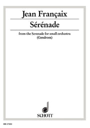 Jean Françaix: Sérénade (Cello en piano)