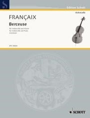 Jean Françaix: Berceuse (Cello en piano)