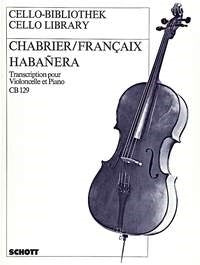 Emmanuel Chabrier: Transkription für Violoncello und Klavier (Cello en piano)