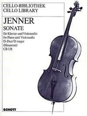 Cornelius Uwe Gustav Jenner: Sonate D-Dur D-Dur (Cello en piano)