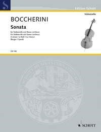 Luigi Boccherini: Sonata a-Moll a-Moll (Cello en piano)