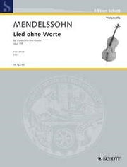 Felix Mendelssohn Bartholdy: Lied ohne Worte op. 109 (Cello en piano)