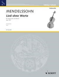 Felix Mendelssohn Bartholdy: Lied ohne Worte op. 109 (Cello en piano)