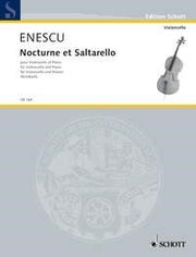 George Enescu: Nocturne et Saltarello (Cello en piano)