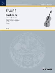 Gabriel Fauré: Sicilienne op. 78 (Cello en piano)