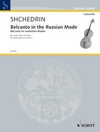 Rodion Shchedrin: Belcanto im russischen Modus (Cello, Piano)