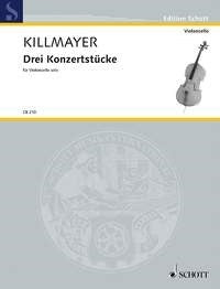 Wilhelm Killmayer: Drei Konzertstücke (Cello)
