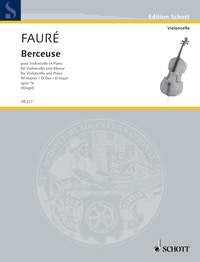 Gabriel Fauré: Berceuse D-Dur D-Dur op. 16 (Cello, Piano)