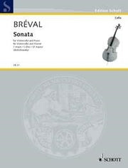 Jean-Baptiste Breval: Sonata C-Dur C-Dur (Cello, Piano)
