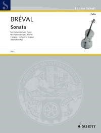 Jean-Baptiste Breval: Sonata C-Dur C-Dur (Cello, Piano)