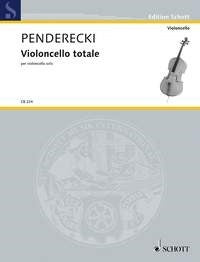 Krzysztof Penderecki: Violoncello totale (Cello)