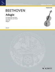 Ludwig van Beethoven: Adagio (Cello, Piano)