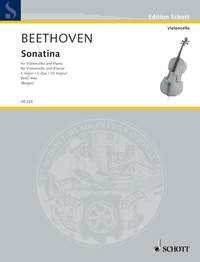 Ludwig van Beethoven: Sonatina C-Dur C-Dur (Cello, Piano)