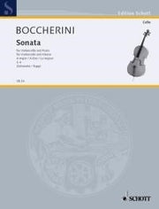 Luigi Boccherini: Sonata A-Dur A-Dur (Cello, Piano)
