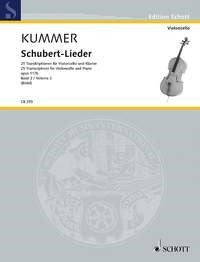 Friedrich August Kummer_Franz Schubert: Schubert-Lieder op. 117b Band 2 (Cello, Piano)