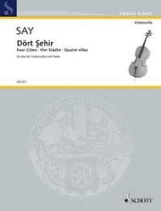 Fazil Say: Dört ?ehir op. 41 (Cello, Piano)