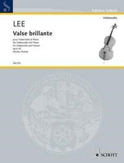 Sebastian Lee: Valse brillante op. 42 (Cello, Piano)