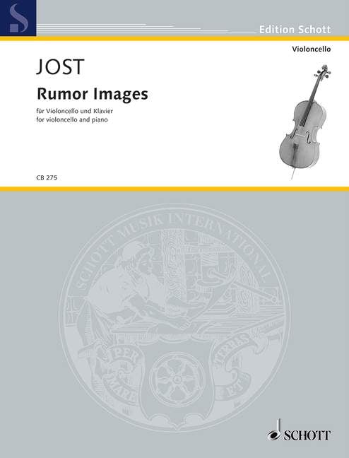 Christian Jost: Rumor Images (Cello, Piano)