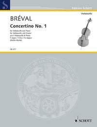Jean-Baptiste Breval: Concertino No. 1 F-Dur F-Dur (Cello, Piano)