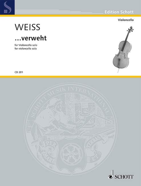 Harald Weiss: verweht (Cello)