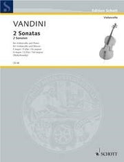 Antonio Vandini: 2 Sonatas (Cello, Piano)