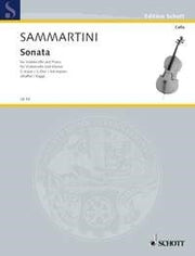 Giovanni Battista Sammartini: Sonata G-Dur G-Dur (Cello, Piano)