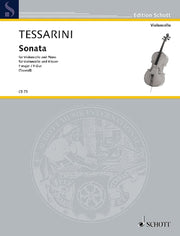 Carlo Tessarini: Sonata F-Dur F-Dur (Cello, Piano)