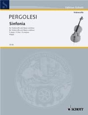 Giovanni Battista Pergolesi: Sinfonia F-Dur F-Dur (Cello, Piano)
