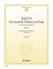 Johann Sebastian Bach: Chromatische Fantasie und Fuge (Piano)