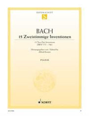 Johann Sebastian Bach: 15 Zweistimmige Inventionen (Piano)