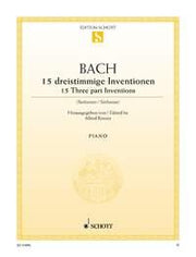 Johann Sebastian Bach: 15 dreistimmige Inventionen (Piano)