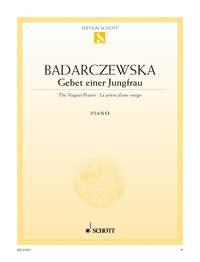 Tekla Badarzewska: Gebet einer Jungfrau Es-Dur Es-Dur (Piano)