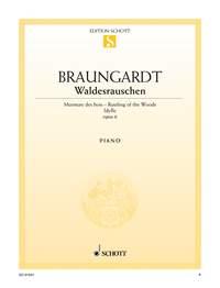Fridolin Braungardt: Waldesrauschen Ges-Dur op. 6 (Piano)