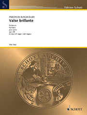 Friedrich Burgmueller: Valse brillante Es-Dur op. 89 (Piano)
