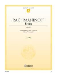 Sergei Rachmaninov: Elegie op. 3/1 (Piano)