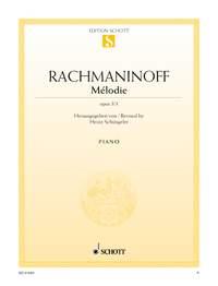 Sergei Rachmaninov: Mélodie op. 3/3 (Piano)