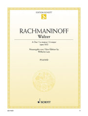 Sergei Rachmaninov: Walzer A-Dur A-Dur op. 10/2 (Piano)