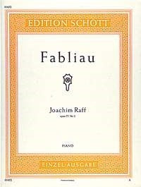 Joseph-Joachim Raff: Fabliau op. 75/2 (Piano) afbeelding 2