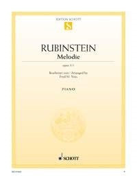 Grigorjewitsch Rubinstejn: Melodie F-Dur F-Dur op. 3/1 (Piano) afbeelding 2