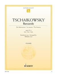 Pyotr Ilyich Tchaikovsky: Die Jahreszeiten op. 37 (Piano)