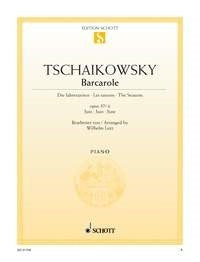 Pyotr Ilyich Tchaikovsky: Die Jahreszeiten op. 37 (Piano) afbeelding 2