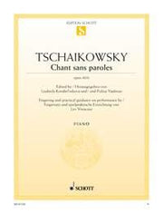 Pyotr Ilyich Tchaikovsky: Chant sans paroles op. 40/6 (Piano)
