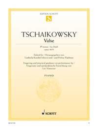 Pyotr Ilyich Tchaikovsky: Valse fis-Moll fis-Moll op. 40/9 (Piano)